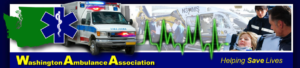 Washington Ambulance Association logo savvik buying group